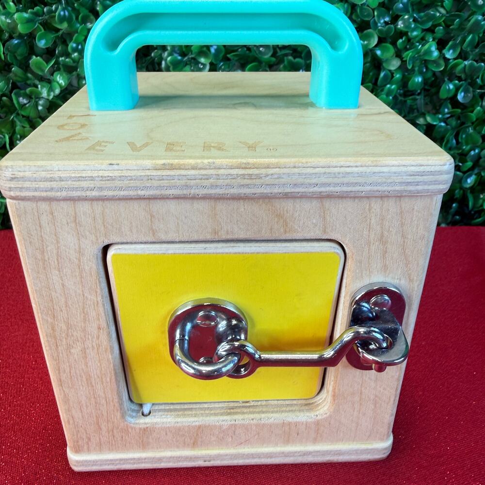 Lovevery Lockbox Wooden Toddler Learning Toy Montessori
